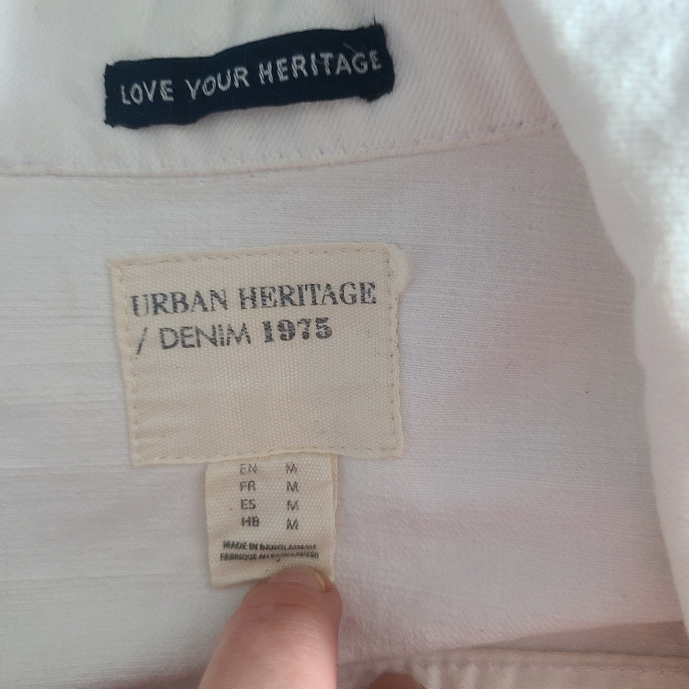 White Jean jacket - Picture 4 of 4